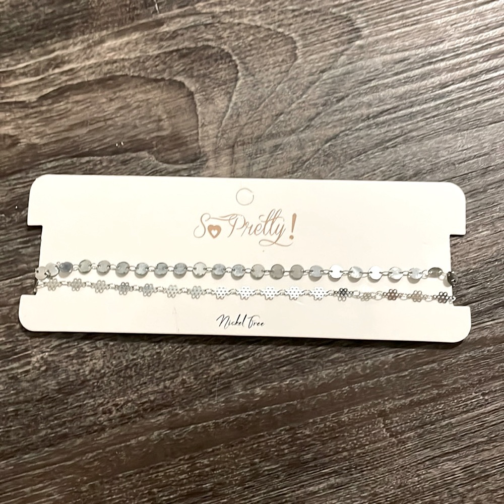 FREE with ANY purchase!!  2 Nickel Free Choker Necklaces